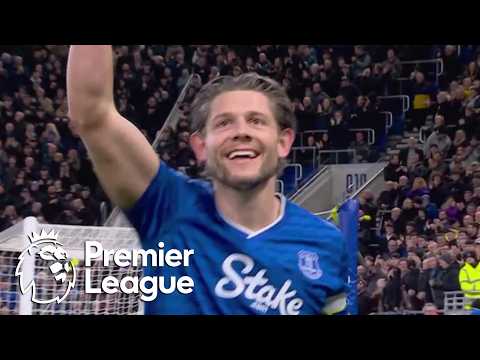 James Tarkowski rises highest to head Everton in front of Burnley | Premier League | NBC Sports
