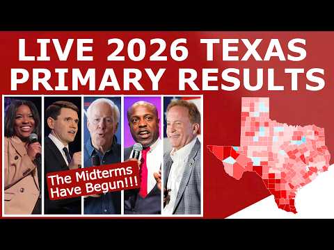 🔴 LIVE: 2026 TEXAS MIDTERM PRIMARY RESULTS