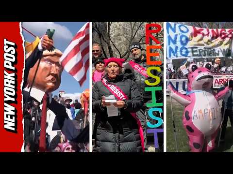 Thousands of Protesters Gather in U.S. Cities for ‘No Kings’ Rally