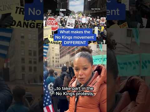What makes the No Kings movement DIFFERENT