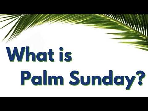 WHAT IS PALM SUNDAY & WHY IS JESUS THE LAMB OF GOD ORS 04