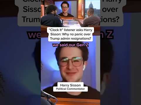 ‘Clock It’ listener asks Harry Sisson: Why no panic over Trump admin resignations?