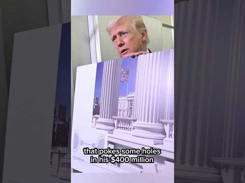 Nicolle reacts to Trump’s ballroom with FAKE windows and staircase to NOWHERE
