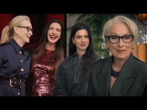 Anne Hathaway and Meryl Streep Kick Off Glam The Devil Wears Prada 2 Press Tour in Mexico