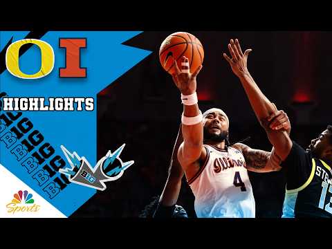 Oregon vs. Illinois | COLLEGE BASKETBALL HIGHLIGHTS | 3/3/26 | NBC Sports