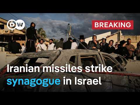 Iranian missiles kill 9 people and wound at least 28 others in strike on Beit Shemesh | DW News