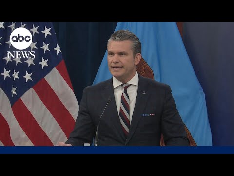 Pentagon gives updates on military operations in Iran: ABC News Special Report