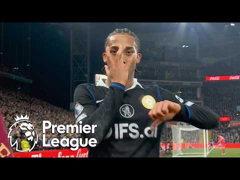 Joao Pedro brings Chelsea level at 1-1 with Aston Villa | Premier League | NBC Sports