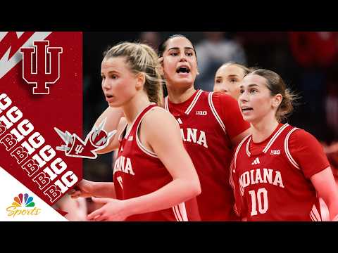 How Indiana came back to knock off Nebraska | Big Ten Women’s Basketball Tournament | NBC Sports