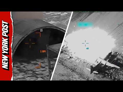 CENTCOM Releases Footage of US Striking the Iranian Regime