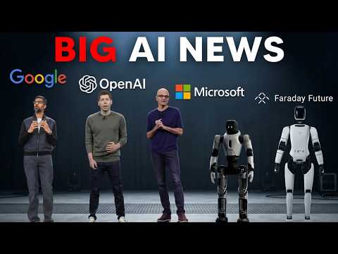 AI News – New Models From Google & OpenAI , AI Drama & Humanoids In Factories