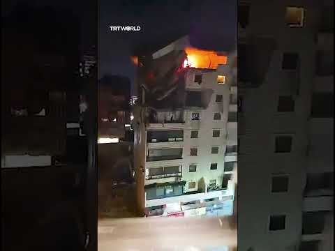 Israeli strikes cause massive destruction in Beirut