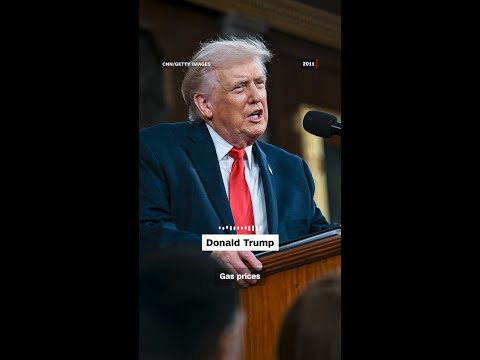 Trump once said high gas prices would destroy the country