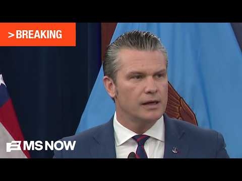 Secy. Hegseth: We didn’t start this war, but under Trump we are finishing it