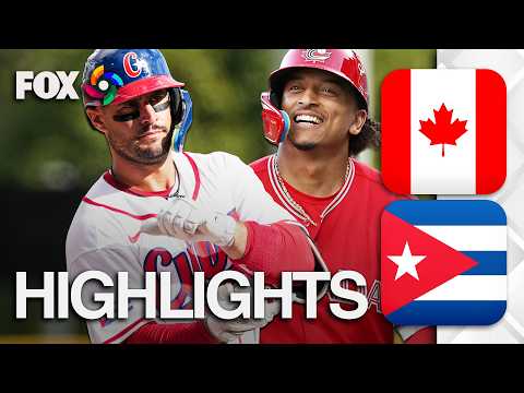 Canada vs. Cuba Highlights ⚾️ World Baseball Classic on FOX