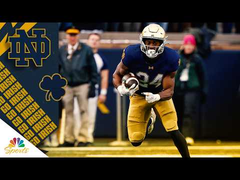Highlights: Jadarian Price shows off versatility in 2025 | Notre Dame on NBC Sports