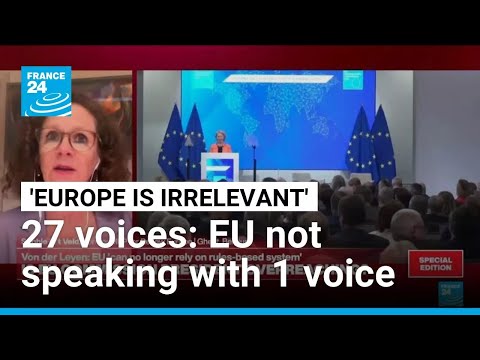 ‘EU needs a bit of a revolution: There is no European strategy or foreign policy’ • FRANCE 24