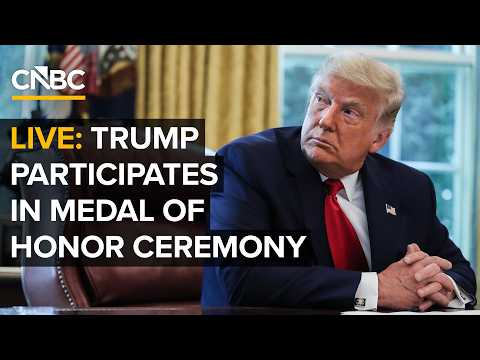 LIVE: President Trump participates in a Medal of Honor ceremony at the White House — 3/2/2026