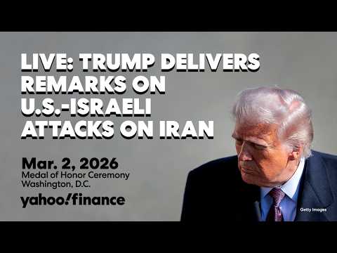 Trump delivers remarks on U.S.-Israeli attacks on Iran at Medal of Honor Ceremony