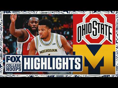 Ohio State Buckeyes vs. Michigan Wolverines Big Ten Quarterfinals Highlights ๐ FOX College Hoops
