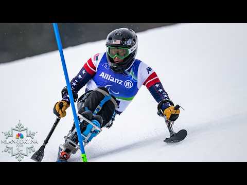 Team USA Paralympic legend Laurie Stephens glides down the slopes for the final time | NBC Sports