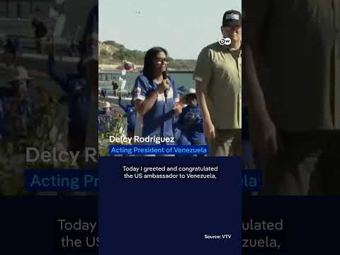 US flag raised over embassy in Venezuela | DW News