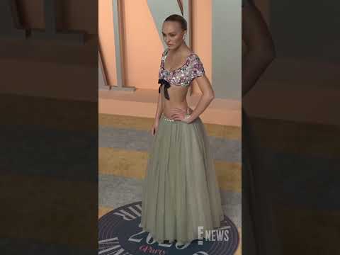 Lily Rose Depp’s two piece set from the 2025 Vanity Fair #Oscars Party lives in our minds rent free.