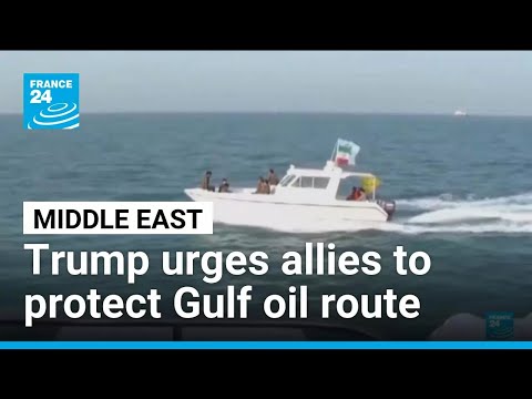 Trump urges allies to send warships to Strait of Hormuz • FRANCE 24 English