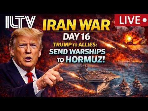 ILTV On The Hour–March 15, 2026 | Missiles Hit Israel, Trump Urges Allies to Send Warships to Hormuz