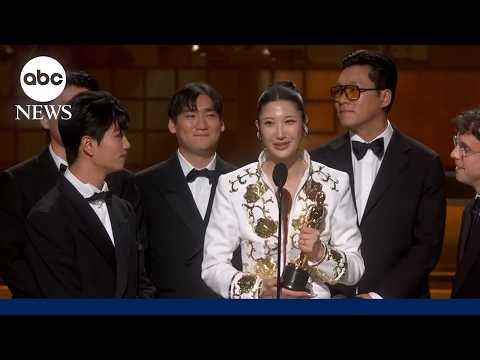 ‘Golden’ from ‘KPop Demon Hunters’ wins Oscar for best original song