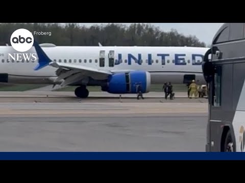 United Airlines flight makes emergency landing after pilots fear bomb onboard