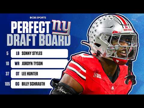 Perfect NFL Draft board for New York Giants after Dexter Lawrence trade