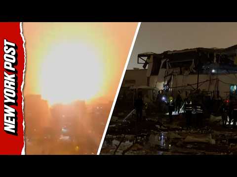 Iranian Missile Strike Rocks Petah Tikva