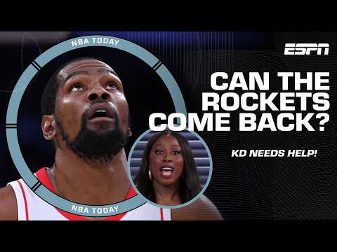 ‘KEVIN DURANT NEEDS HELP!’ 🙏 – Chiney Ogwumike PLEADS with the Rockets vs. Lakers | NBA Today