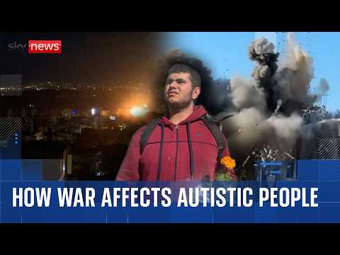 What is life like for autistic people in a war zone?