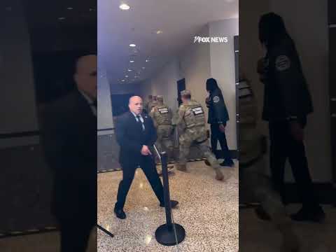 WATCH: Law enforcement draws guns as Correspondents’ Dinner ERUPTS in gunfire #shorts #breakingnews