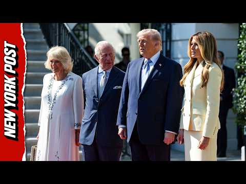 President Trump and Melania Host King Charles and Queen Camilla at the White House