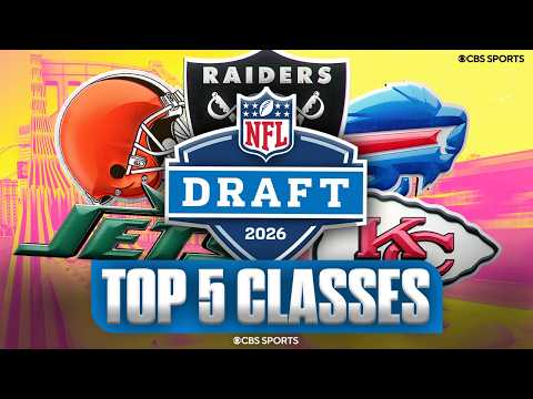 Ranking the Top 5 classes from 2026 NFL Draft ✅