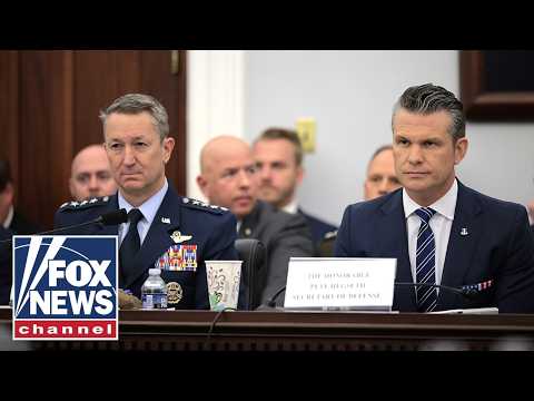 WATCH LIVE: Hegseth, Caine grilled over 2027 defense budget priorities