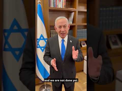 Netanyahu: Massive Hezbollah Terror Tunnel Destroyed #shorts