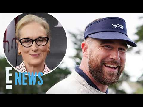 Travis Kelce Reacts to Meryl Streep’s Dig in Devil Wears Prada 2 Clip | E! News