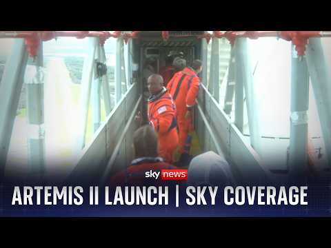 Artemis II launch | Sky News coverage and analysis