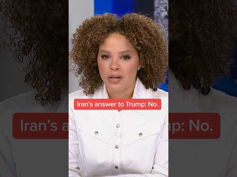 Iran’s answer to Trump: No