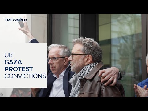 UK activists convicted over Gaza protests