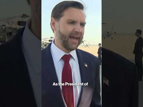 VP Vance Warns Iran Not to ‘Play’ as Talks Begin #shorts