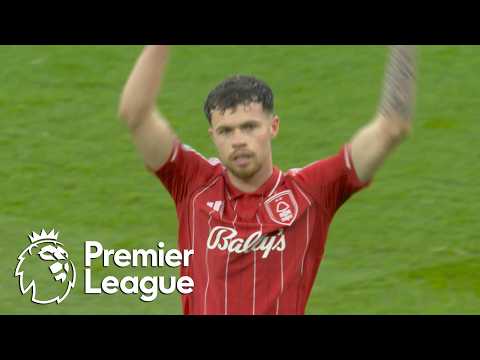 Neco Williams blasts Nottingham Forest level with Aston Villa | Premier League | NBC Sports