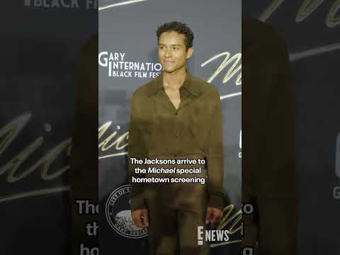 Prince Jackson, Jackie Jackson, Jaafar Jackson, Jermaine Jackson and Marlon Jackson at “Michael.”