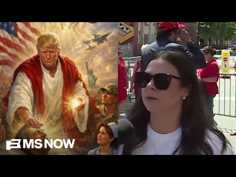 ‘It offended me’: Trump supporters react to AI Jesus post