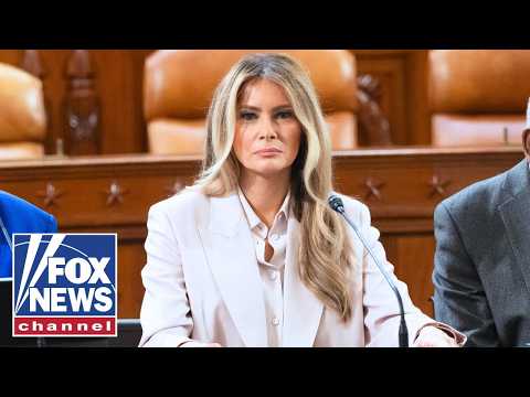JUST IN: Melania Trump makes major address on the Hill