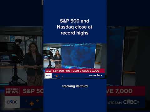 S&P 500 and Nasdaq close at record highs